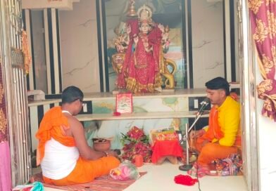 हरनाकछार के मालेश्वर महादेव मंदिर में मां कुष्मांडा की आराधना, सुख-समृद्धि की कामना