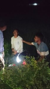 कोलिन्डूबा गांव में 5 फीट गहरी खाई में गिरी बाइक, शराब के नशे में वाहन चलाने का मामला आया सामने
